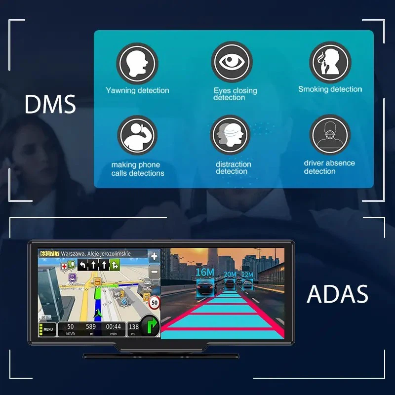 4G 4CHs 720P 10.26” Screen Dashboard Camera high quality